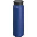 Butelka termiczna stalowa z recyklingu 700 ml TAZIO 85651 - Granatowy