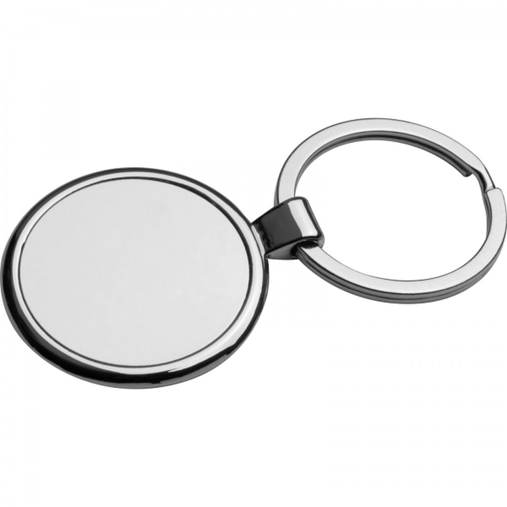 Brelok metalowy ROCIO 92211 - Szary