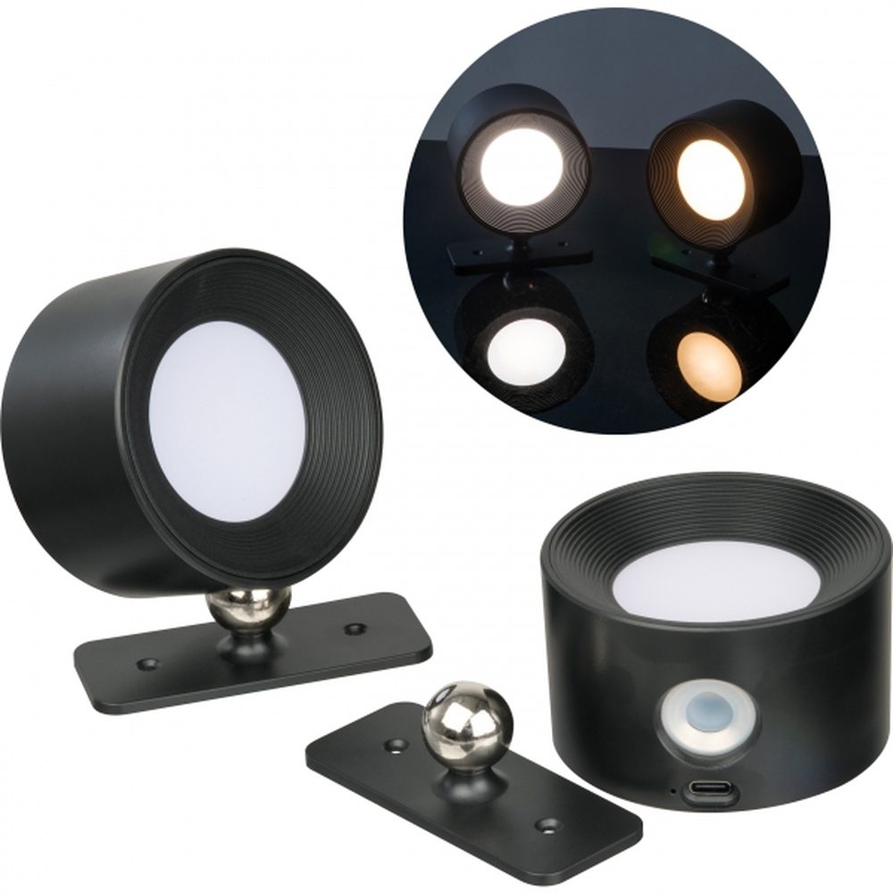 Lampy ścienne 2 szt. CrisMa HEDWIG 94880 - Czarny
