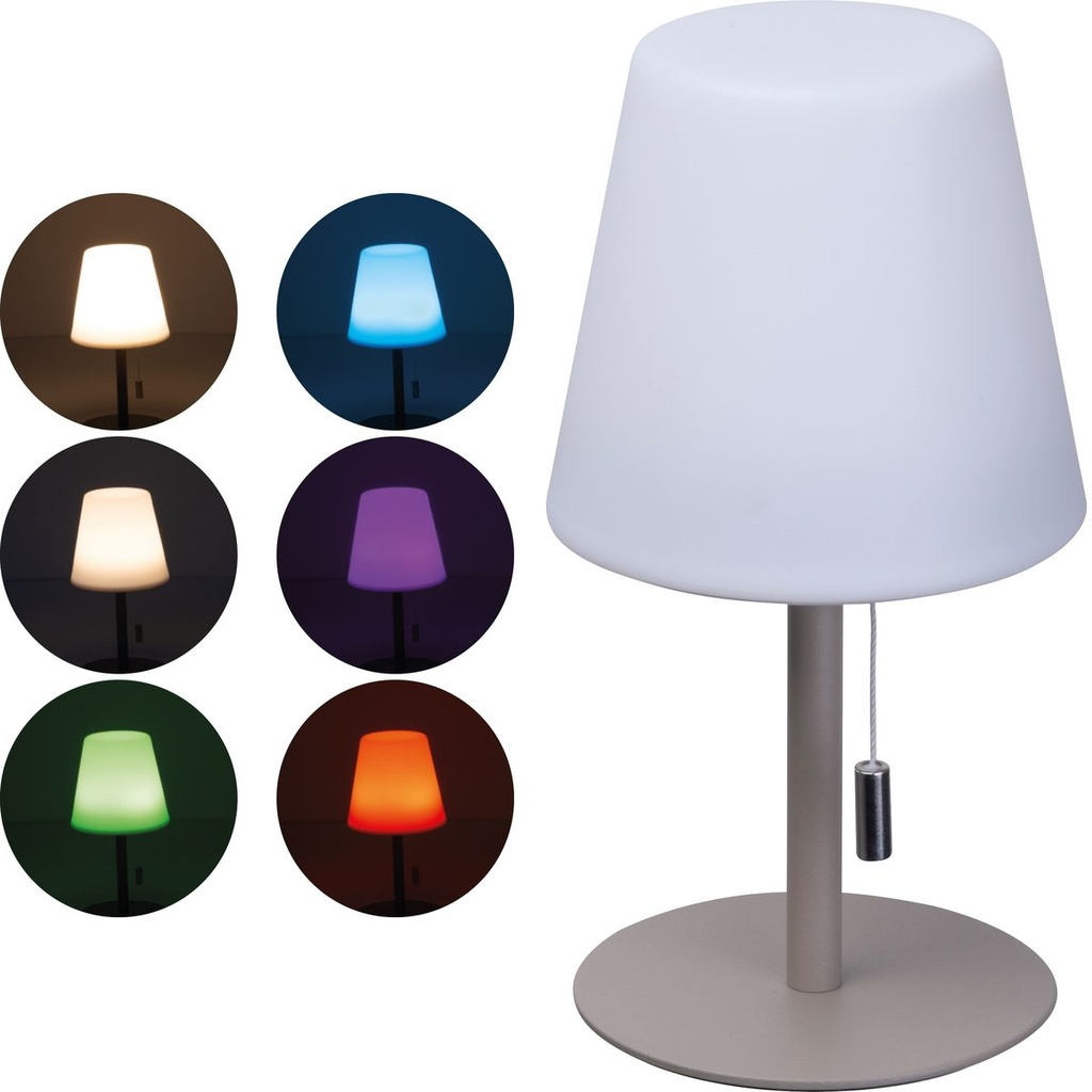 Lampka zmieniająca kolory ALICIA 95370 - Biały