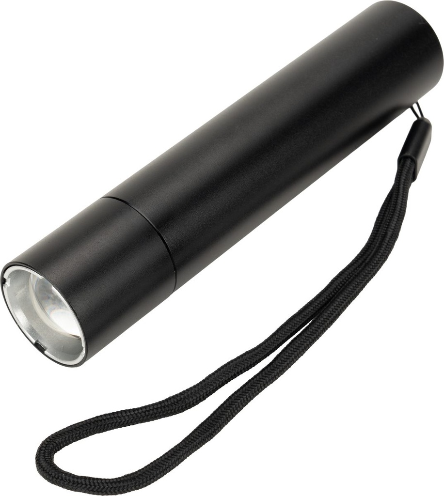Latarka z możliwością ładowania ZAGROS Schwarzwolf F2308700AJ3 - Czarny