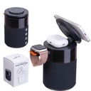 Głośnik bluetooth z ładowarką bezprzewodową Ferraghini RILEY F2550 - Czarny