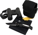 Zestaw lornetka, bandana, nóż CROSSET Schwarzwolf F4800300SA3 - Czarny