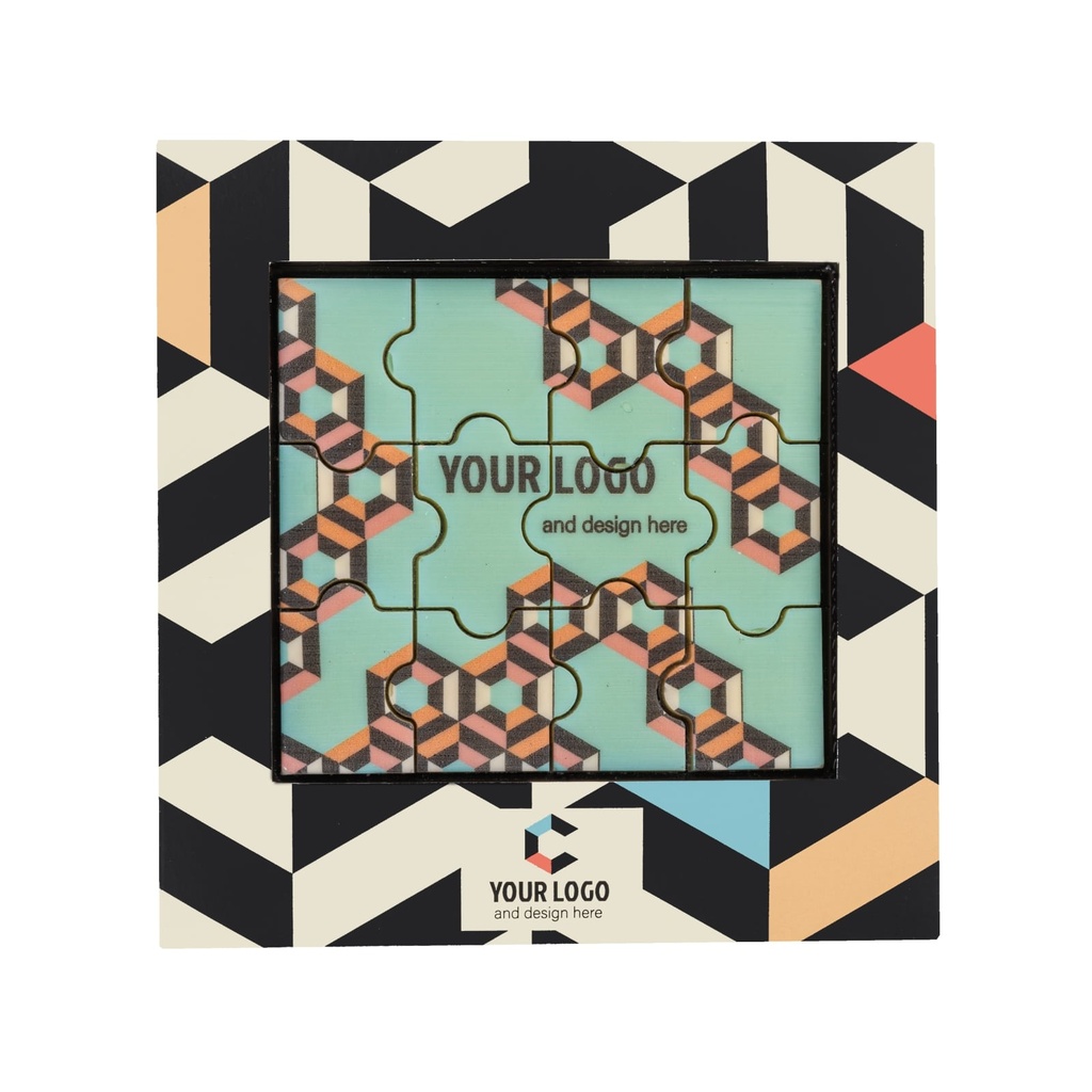 Czekoladowe puzzle – 12 elementów – pakiet 100 szt.