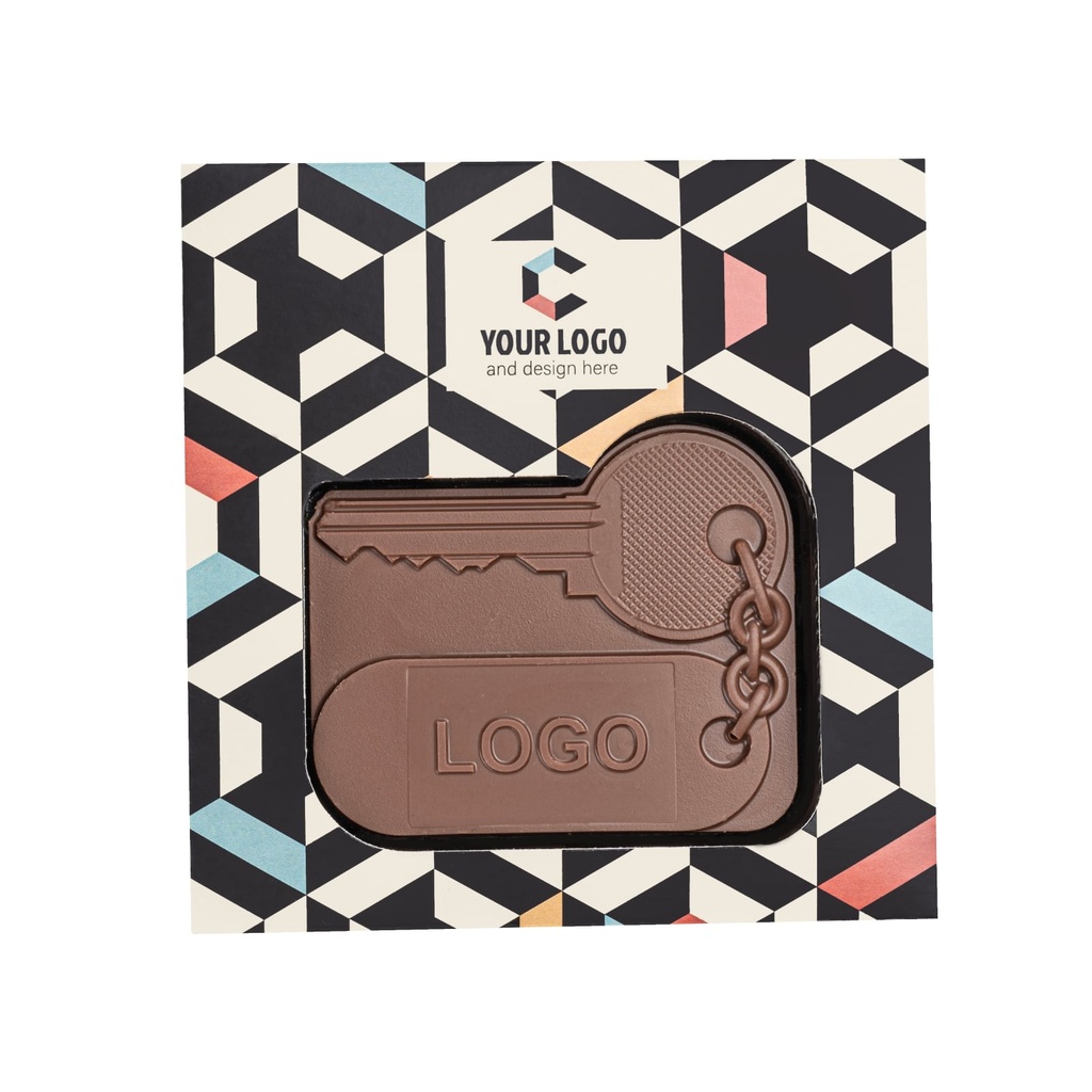 Czekolada Choco4mat klucz – Miks czekolad – wariant 1 – pakiet 100 szt.