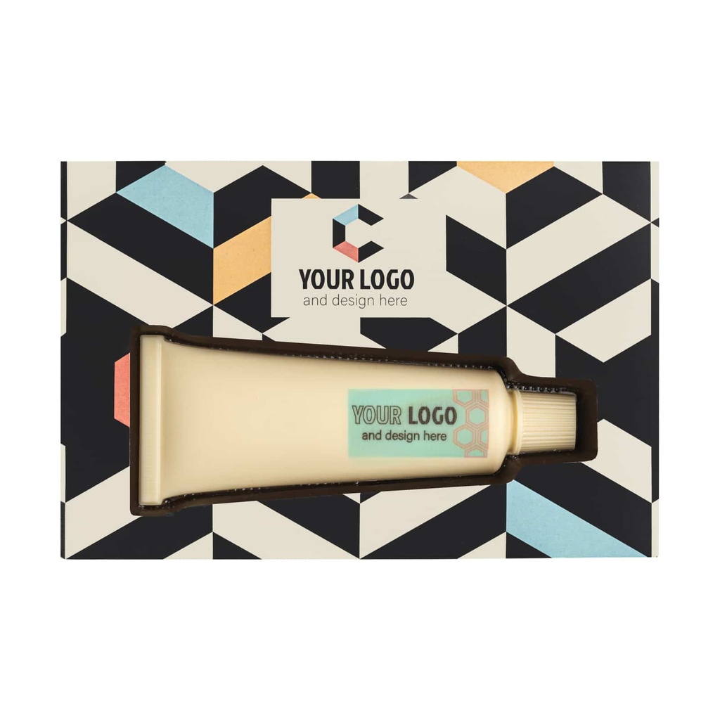 Czekolada Choco4mat tubka print – Biała – pakiet 100 szt.