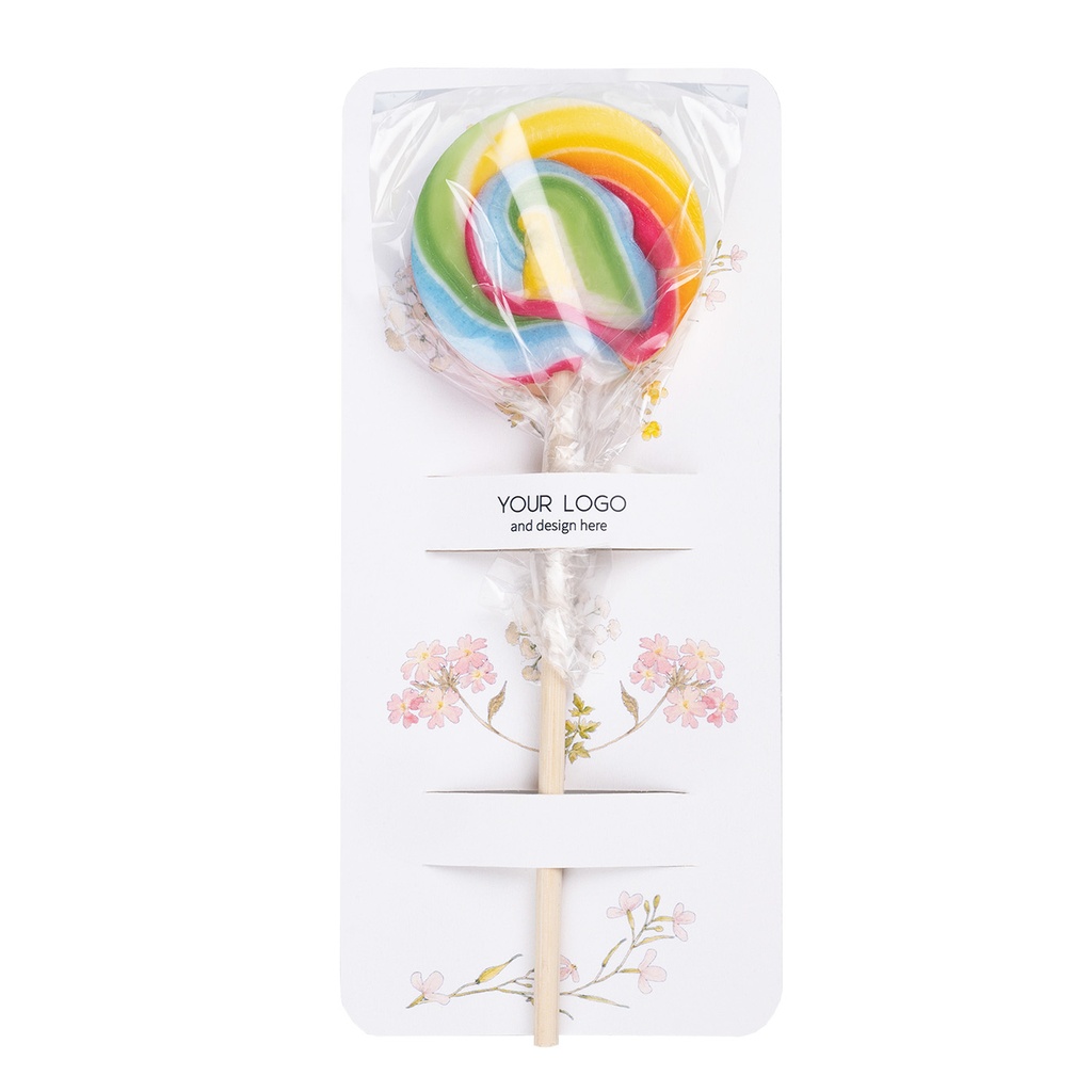 Lizak Rainbow mini karnet – pakiet 300 szt.