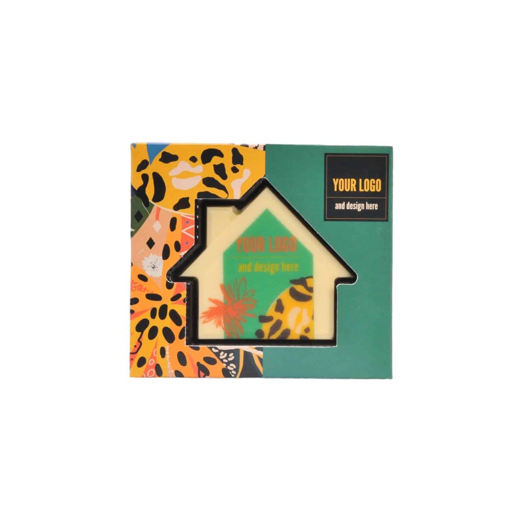 Czekolada Choco4mat mini domek print – Biała – pakiet 200 szt.
