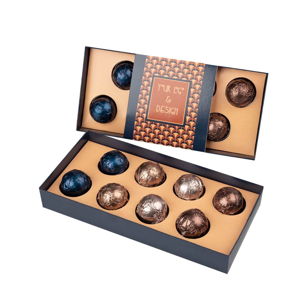 Praliny Sweet Sphere 8 szt. – Miks czekolad – wariant 2 – pakiet 100 szt.