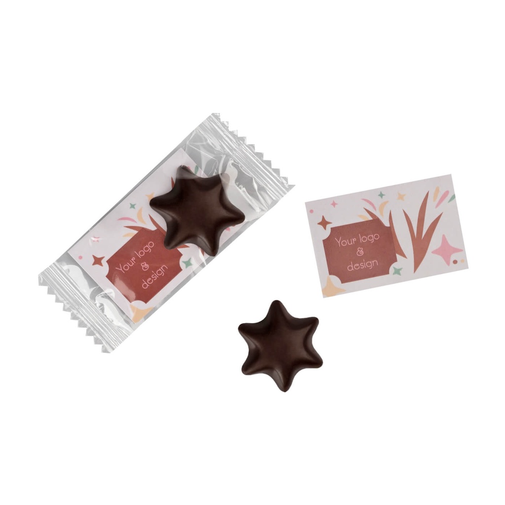Advert Card – sweet star – Miks czekolad – pakiet 500 szt.