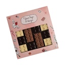 Praliny Chocolate Brick Box – Miks czekolad – pakiet 100 szt.