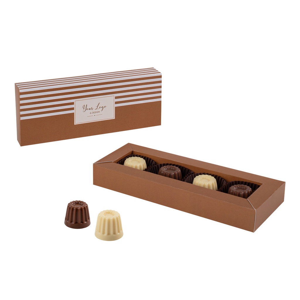 Kolekcja biscotti babà 4 szt. – Miks czekolad – pakiet 100 szt.