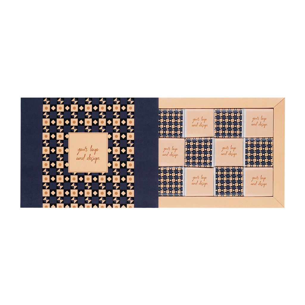 Czekoladki frame box maxi 12 szt. – Miks czekolad – pakiet 100 szt.