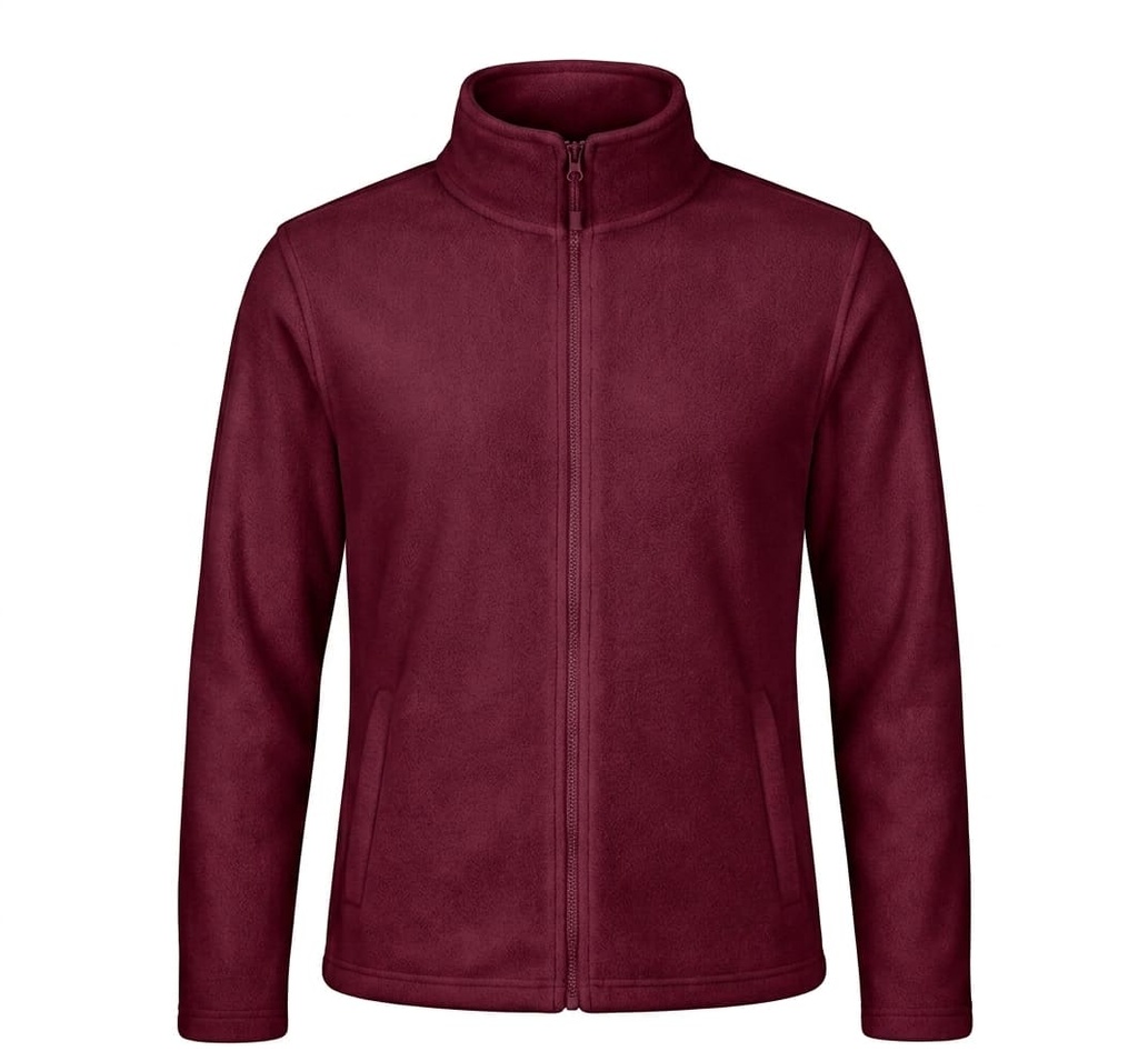 Polar Męski Rozpinany MOONTEX ICE - Burgundy