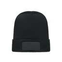 Czapka unisex poliester RPET MO2359-03 - Czarny