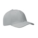 6-panel czapka z daszkiem 260 MO1464-07 - Szary