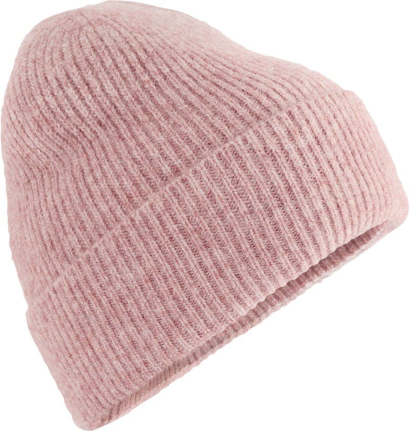 Czapka dzianinowa z domieszką wełny CB388 - Pink Marl