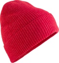Czapka dzianinowa z domieszką wełny CB388 - Red Marl