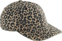 Czapka 6-panelowa w panterkę CB110 - Vintage Leopard Print