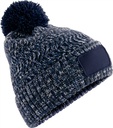 Czapka z pomponem i naszywką Ramble CB331 - Steel Blue