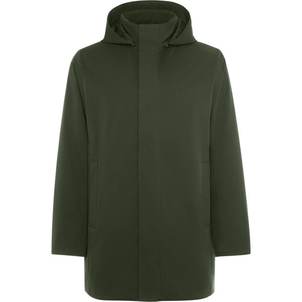 Pikowana Kurtka Parka 3/4 RY6704 - Green Smoke 380