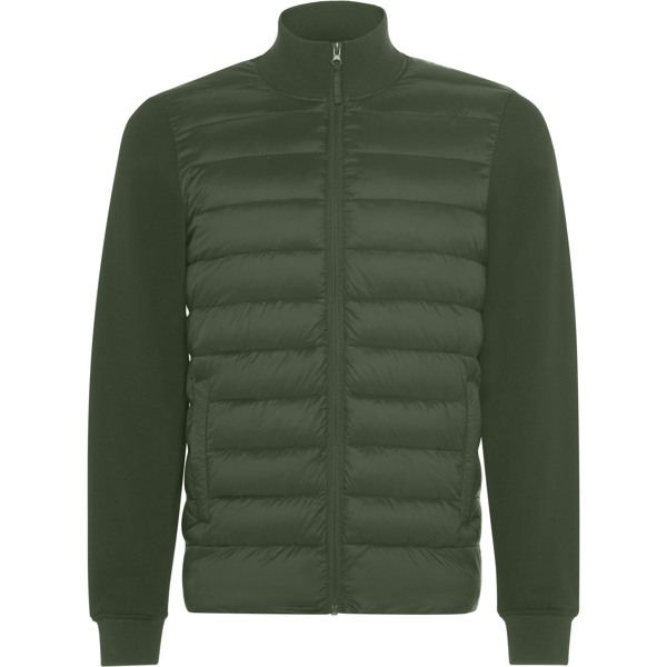 Kurtka Unisex Hybrydowa Pikowana Polarowa RY8420 - Green Smoke 380