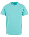 T-shirt Klasyczny Bawelniany BY116 - Beryl Blue