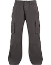 Spodnie Cargo Meskie Luzne Dlugie Bawelniane BY274 - Magnet