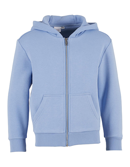 Bluza z Kapturem Rozpinana Puszysta BY316 - Powder Blue