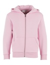 Bluza z Kapturem Rozpinana Puszysta BY316 - Soft Pink