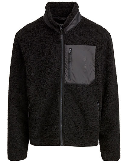 Kurtka Sherpa Ciepla BY406 - Black