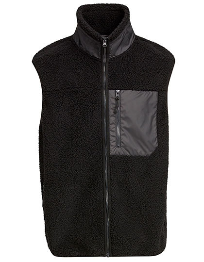 Kamizelka Unisex Polar Sherpa BY407 - Black
