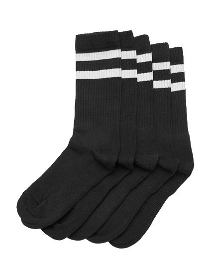 Skarpety Sportowe Kontrastowe BY450C - Black / White