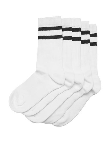 Skarpety Sportowe Kontrastowe BY450C - White / Black