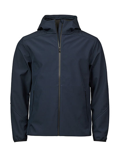 Kurtka Męska Softshell z Kapturem TJ9524 - Deep Navy