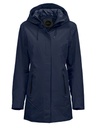 Damska parka all-weather slim TJ9609 - Deep Navy