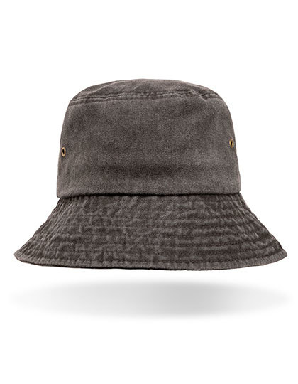 Kapelusz Bucket Bawełniany Vintage RH093 - Vintage Black