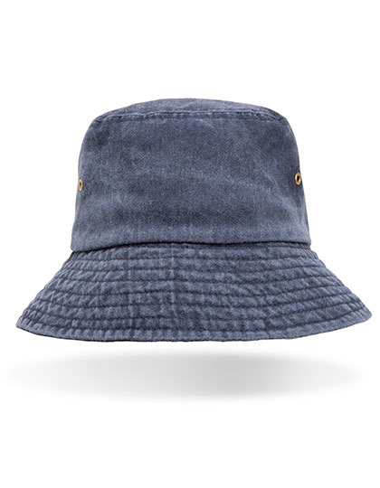 Kapelusz Bucket Bawełniany Vintage RH093 - Vintage Denim