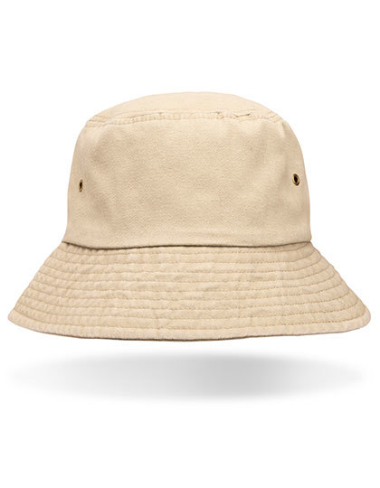 Kapelusz Bucket Bawełniany Vintage RH093 - Vintage Stone