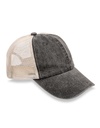 Czapka Trucker Bawełniana Vintage RH094 - Vintage Black