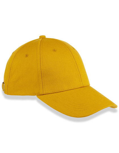 Czapka z Daszkiem Bawełniana RH097 - Mustard