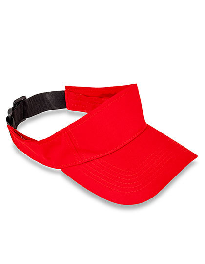 Czapka Sportowa z Daszkiem Poliestrowa RH990 - Red