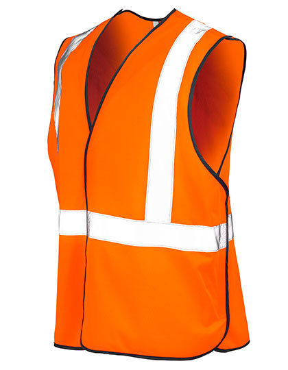 Kamizelka Ostrzegawcza Poliester z Recyklingu RT504 - Fluorescent Orange