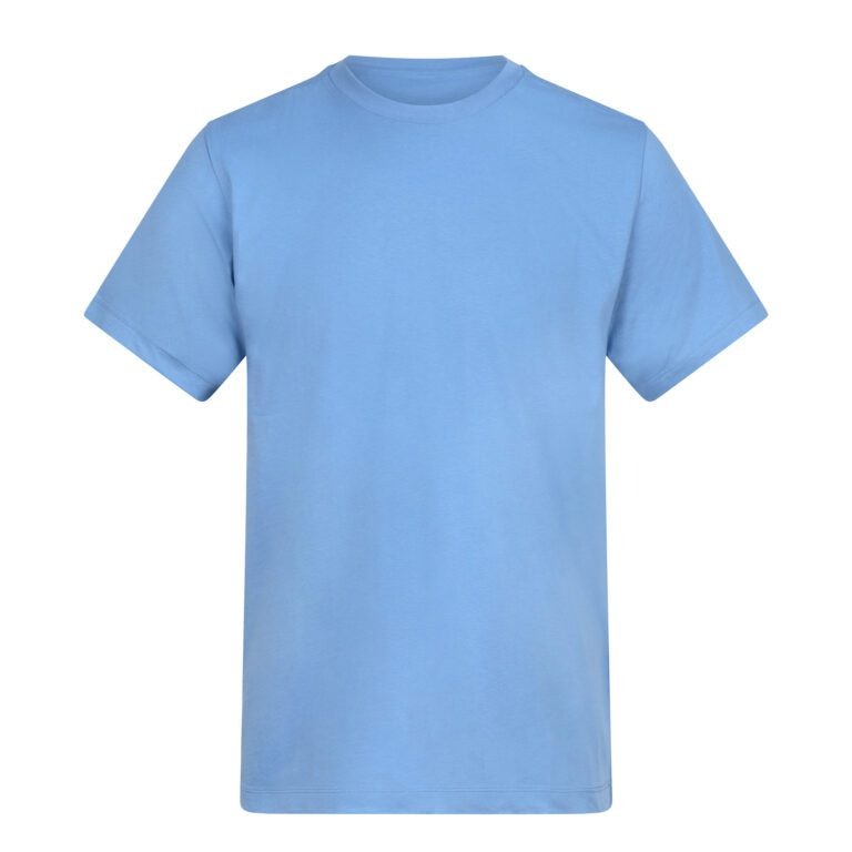 T-shirt Klasyczny Bawełniany AWT002 - Cornflower Blue