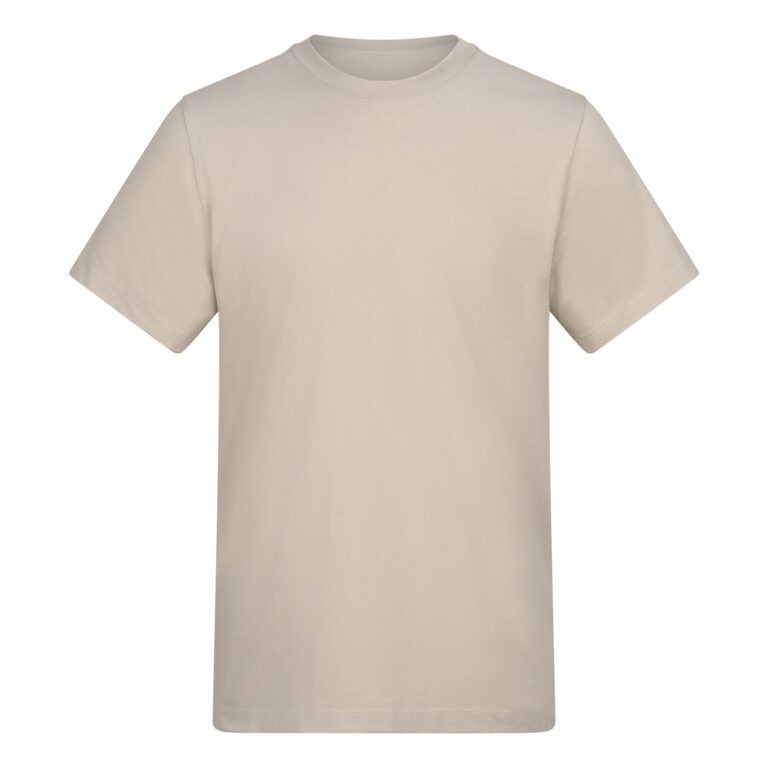 T-shirt Klasyczny Bawełniany AWT002 - Natural Stone