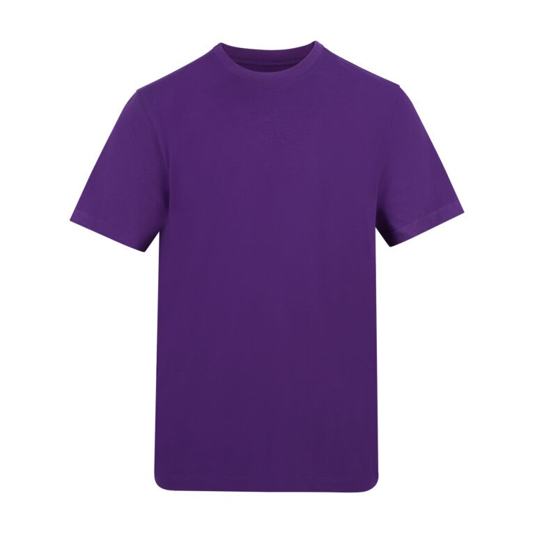 T-shirt Klasyczny Bawełniany AWT002 - Purple