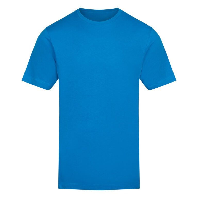 T-shirt Klasyczny Bawełniany AWT002 - Sapphire Blue