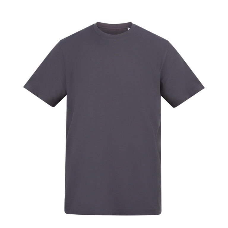 T-shirt Klasyczny Bawełniany AWT002 - Solid Charcoal
