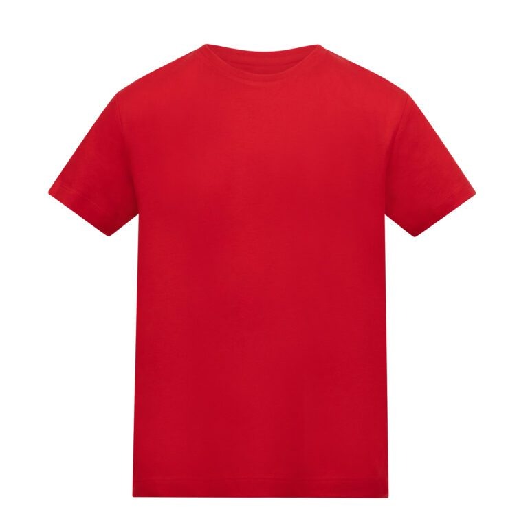 T-shirt Dziecięcy Klasyczny Bawełniany AWT002J - Fire Red