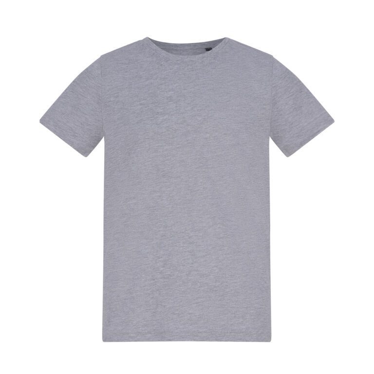 T-shirt Dziecięcy Klasyczny Bawełniany AWT002J - Heather Grey